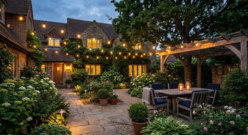 Courtyard Light Installation in Prescott Valley, AZ