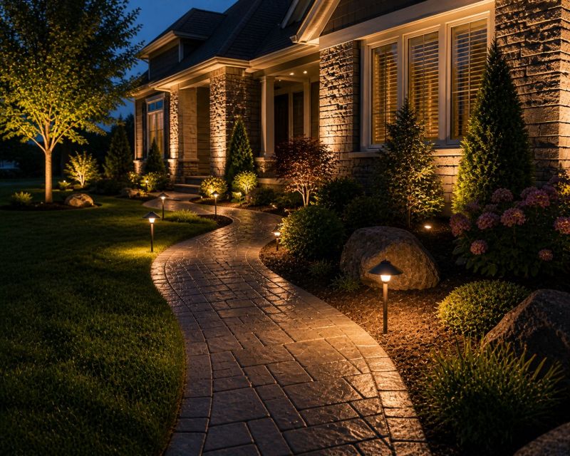 Landscape Lighting Installation in Orem, UT
