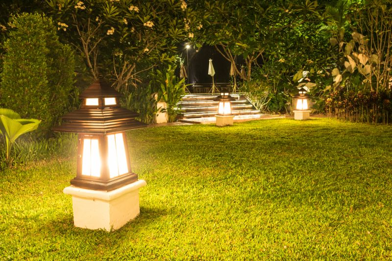 Terrace Lighting Installation in Overland Park, KS