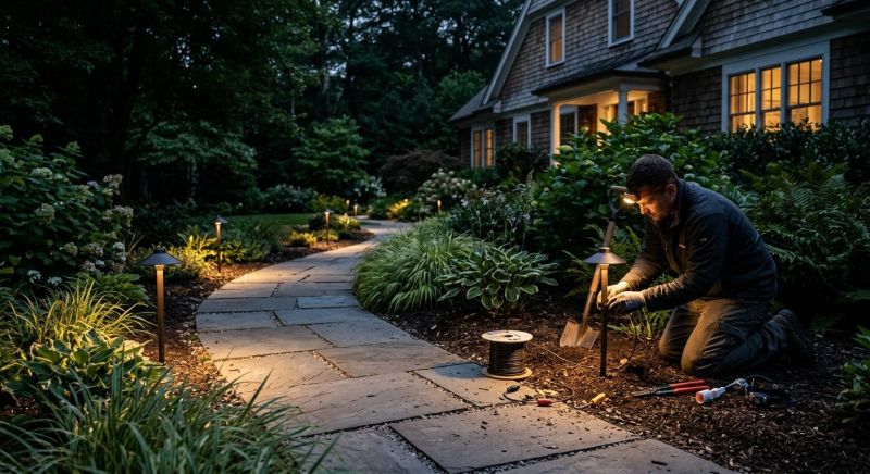 Yard Lights Installation in Provo, UT